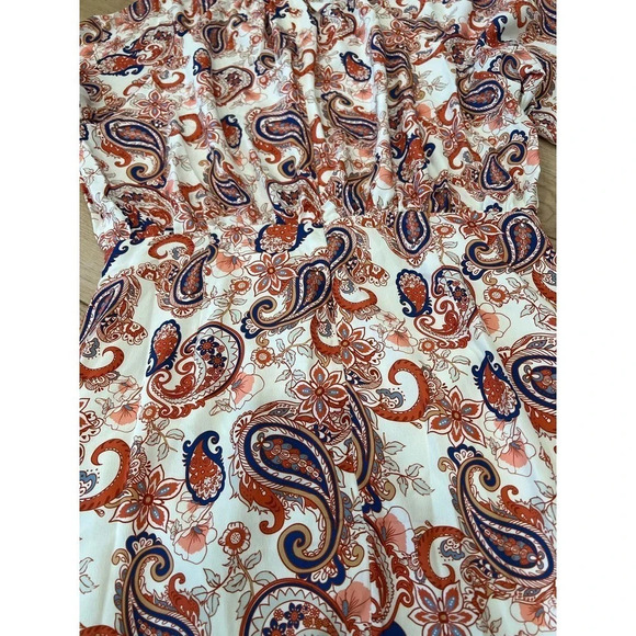 MOTF PREMIUM PAISLEY PRINT SHIRT DRESS - Picture 10 of 13